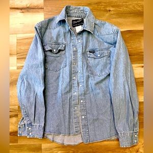 Children’s Vintage Wrangler denim work shirt